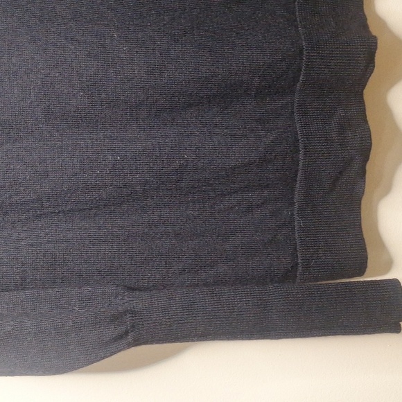 Aritzia Wilfred Merino Wool Montpellier Black Mock Neck Sweater Size S - Picture 3 of 8